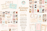 Boutique Bakery Branding Starter Kit, a Branding & Logo Template by Hell Yeah Designs (Thumbnail 1 of 19)