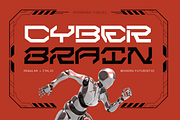 Space Cyber - Modern Futuristic Font, a Sans Serif Font by Nirmana Visual (Thumbnail 2 of 10)