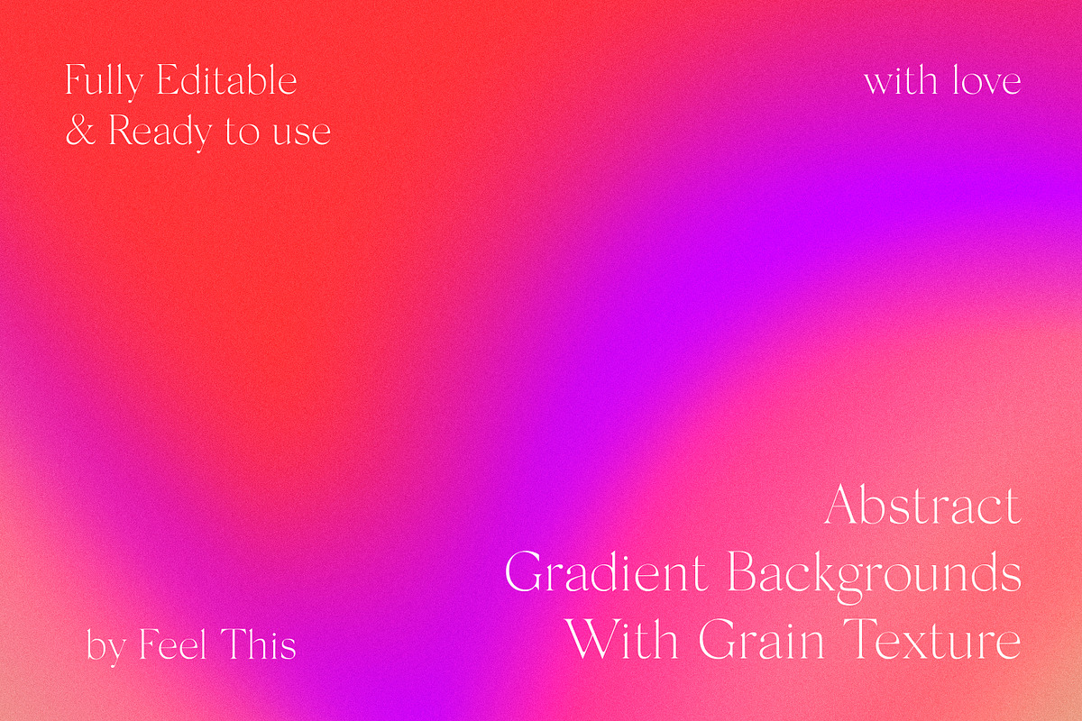 Abstract Grainy Gradient Textures PS, an Object Graphic by Feel This (Photo 12 of 19)