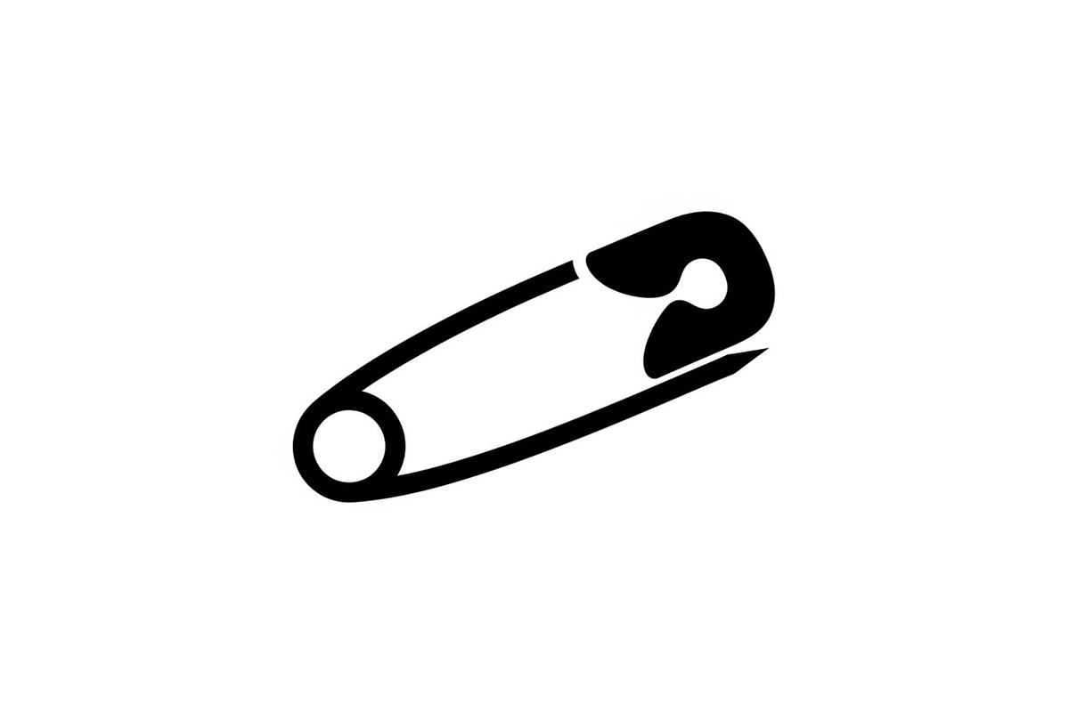 Safety Pin Vector Silhouette Bundle, an Illustration by Designs_River (Photo 5 of 20)
