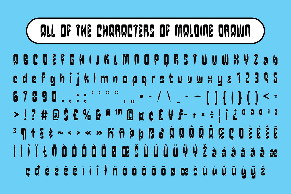 Maldine Drawn, a Sans Serif Font by Craft Supply Co. (Photo 8 of 8)
