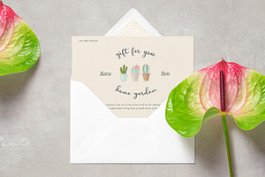 Cactus Greeting Card