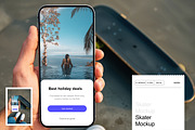 Sport & Lifestyle Mobile App Mockup, an iPhone Mockup by Oday Noon (Thumbnail 5 of 12)