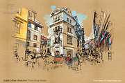 Urban Sketcher Photoshop Action, an Action Add-On by SlideSalad (Thumbnail 3 of 31)