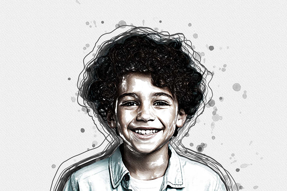 Inktober Drawing Photoshop Action, an Action Add-On by MRI STUDIO (Photo 11 of 15)