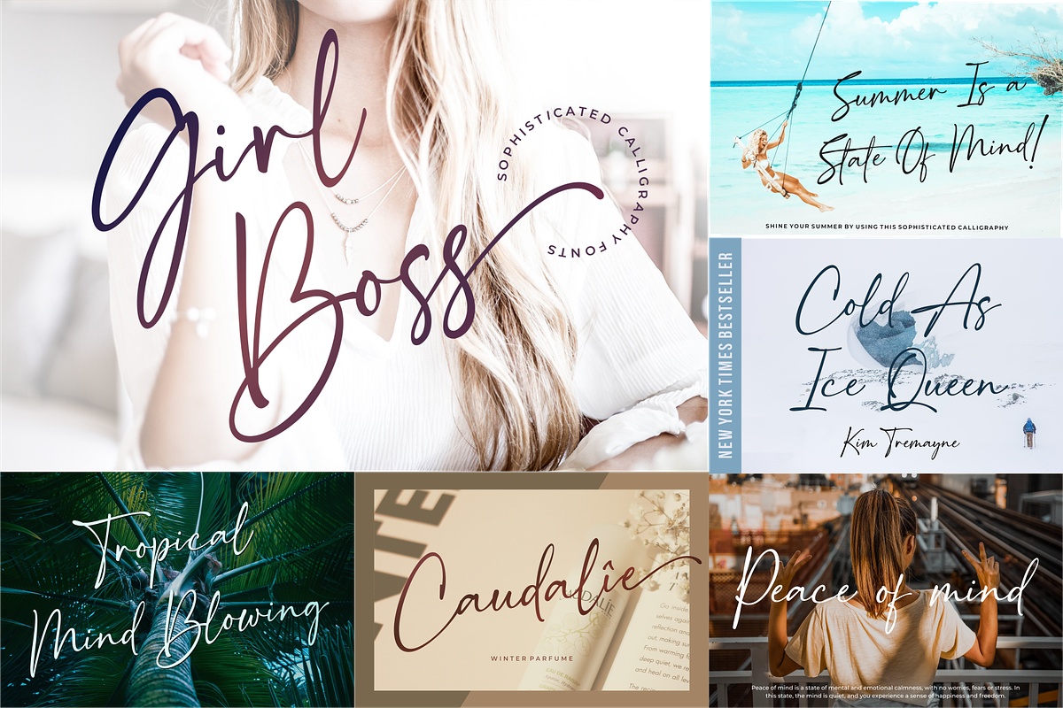 Romantic & Beauty Signature Bundle, a Script Font by 50Fox (Photo 2 of 25)