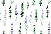 Lavender, rosemary, thyme, a Pattern Graphic by Anya-D (Thumbnail 1 of 4)