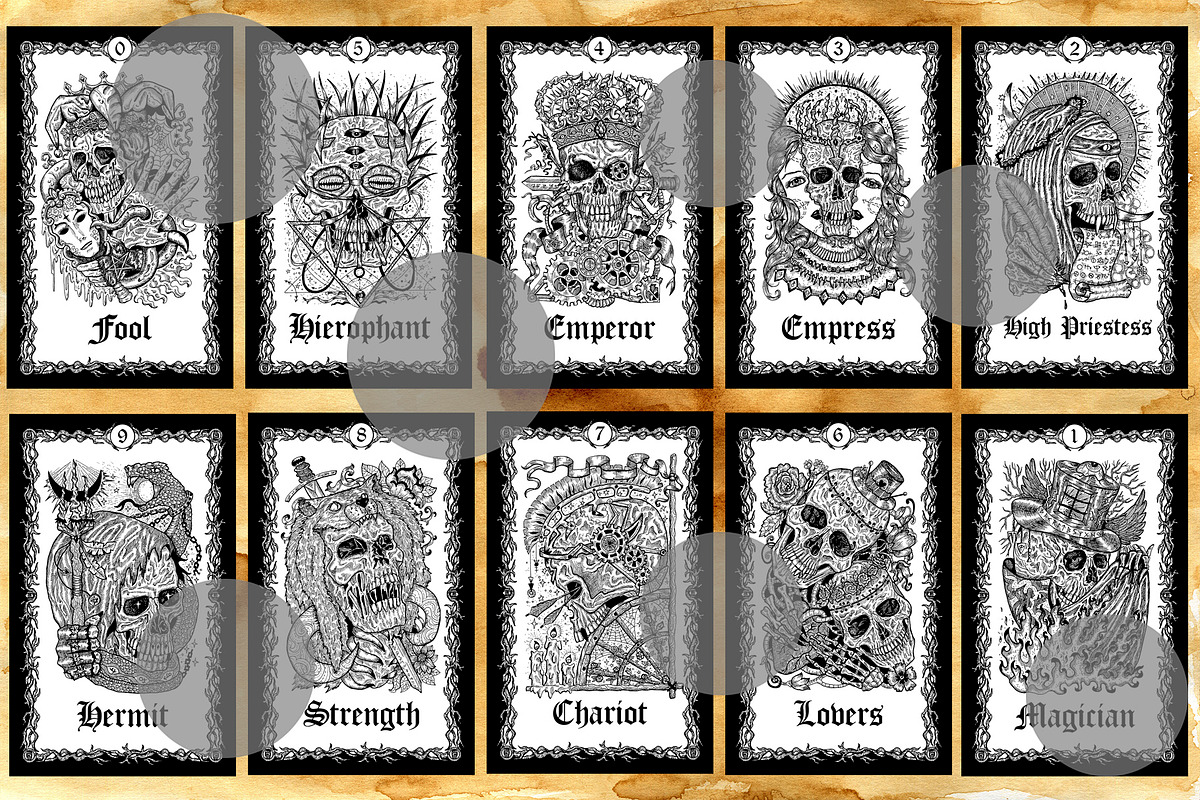 Eternal Bones Tarot, an Illustration by Samiramay (Photo 5 of 11)