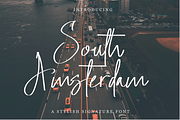 South Amsterdam Signature Font, a Script Font by Ramadhanstudio (Thumbnail 1 of 8)