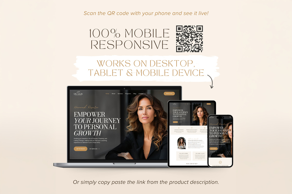 Wix Studio Coaching Website preview 5
