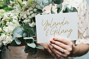 Shinymotion A Monoline Script Font, a Script Font by Allouse Studio (Thumbnail 5 of 10)