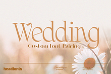 Dreamy Wedding Font Duo