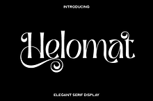 Helomat - Elegant Serif Display