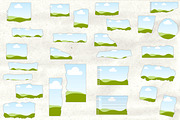 40+ Torn Paper Frames for Canva, a Presentation Template by Wicked Creative (Thumbnail 7 of 9)