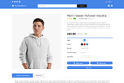 Fashion Ecommerce Template Design, a Templates & Theme by Neha Guleria (Thumbnail 3 of 3)