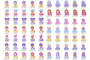 795 Diversity Avatars, an Outline Icon by Flat Icons (Thumbnail 3 of 15)