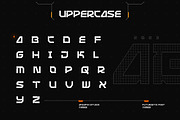 Nexascream Labs - Futuristic Font, a Font by Aksapix Studio (Thumbnail 2 of 9)