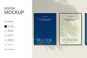 Three Poster Frame Mockup Template, a Product Mockup by graphypix (Thumbnail 2 of 4)