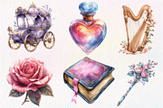 Fairytale Wonderland Clipart, an Illustration by Dream Creation (Thumbnail 4 of 6)