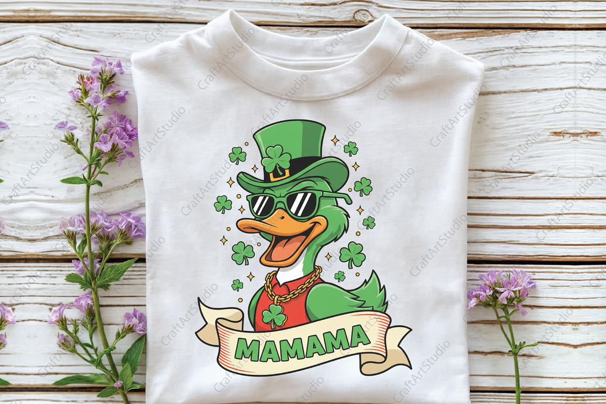 St. Patrick's Day, Mama Png, an Illustration by CraftArtStudio (Photo 3 of 4)
