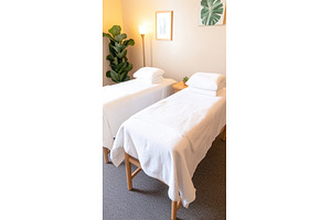 Prepared Massage Therapy Beds with, an Architecture Photo by Lermont51