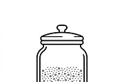 64 Christmas Bakery Icon Set, an Outline Icon by adenpinkstore (Thumbnail 13 of 18)