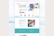 Systeme.io Summer Sales Funnel, a Landing Page Template by Hayley's Digital Hub (Thumbnail 9 of 10)