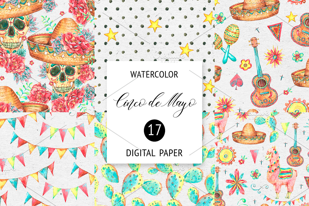 Cinco de Mayo Fiesta Clipart, an Illustration by Depiano (Photo 7 of 12)