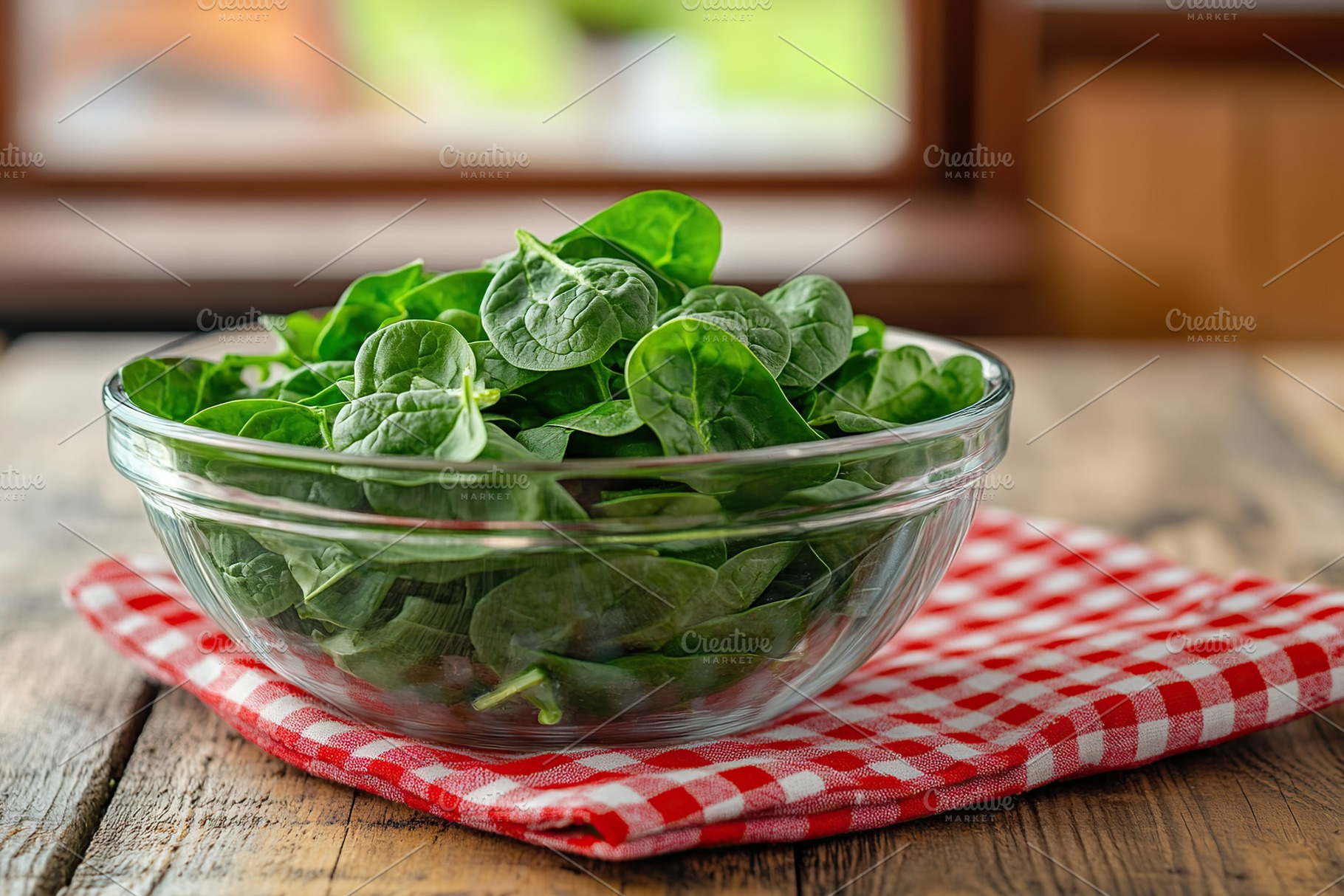 Fresh basil leaves in bowl, healthy food, a Food & Drink Photo by AlyaAnd