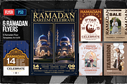 6 Ramadan Flyer Template A4, a Flyer Template by OnurDemircan (Thumbnail 1 of 5)