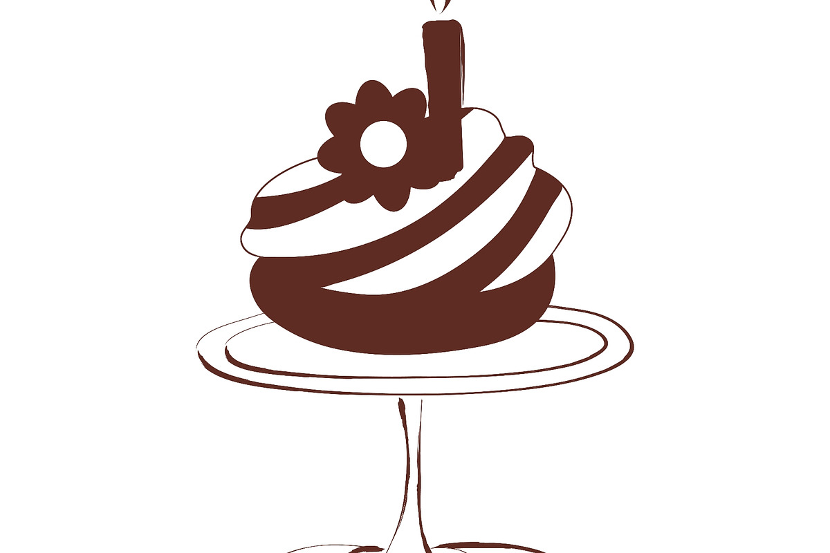 Hand painted bakery line set design, a Food Illustration by okskukuruza (Photo 2 of 3)