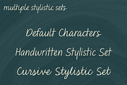 Saveria Handwritten Script Font, a Font by Evoke Type Studio (Thumbnail 4 of 15)