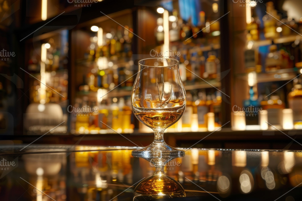 87 whiskey glasses, a Food & Drink Photo by Handmadefont (Photo 23 of 87)