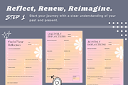 2025 Vision Board Kit Printable, a Card Template by Climbwithelevator (Thumbnail 2 of 10)