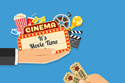 Cinema and Movie Themes, a Food Illustration by TAlex (Thumbnail 5 of 7)