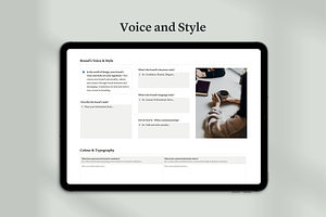 Notion Brand Strategy Template