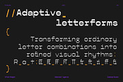Podjog – Minimalist Monospace Font, a Sans Serif Font by Casloop Studio (Thumbnail 3 of 10)