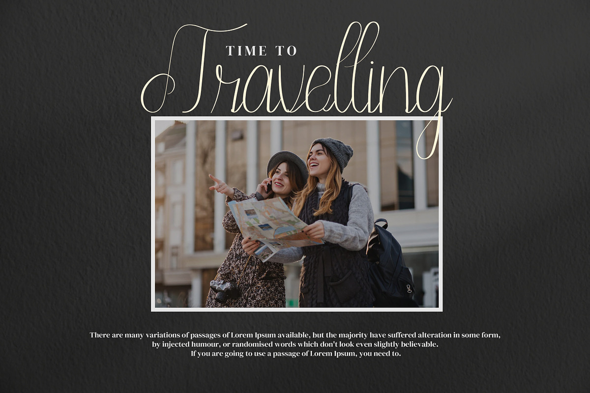 Olleta Script Fonts, a Script Font by mahstudios (Photo 5 of 15)