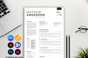Resume, a Resume Template by Abdul Studio