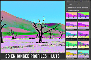 Iridescent HDR Profiles And LUTs V.2