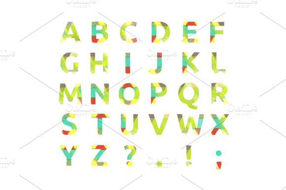 Creative Spectral Alphabet