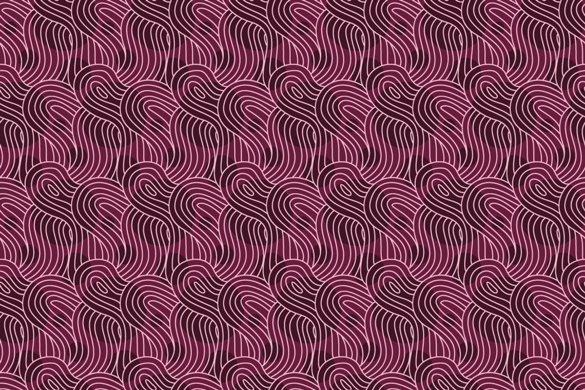 Flowing Line Art Seamless Pattern, a Pattern Graphic by Mightyfire