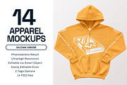 Gildan 18600B Youth Zip Hood Mockups, a Shirt Mockup by GraphicHero (Thumbnail 1 of 9)