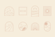Abstract landscapes collection, an Illustration by mayrum (Thumbnail 4 of 12)