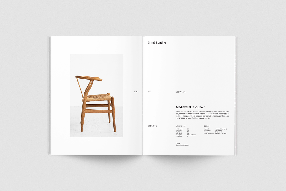 Furniture Catalog, a Brochure Template by silukEight (Photo 7 of 21)