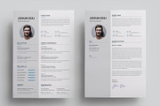 Elegant Resume / CV, a Resume Template by Pxl_graphic (Thumbnail 2 of 6)