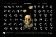 Rosella Mirakle Typeface, a Blackletter Font by alit design (Thumbnail 3 of 20)