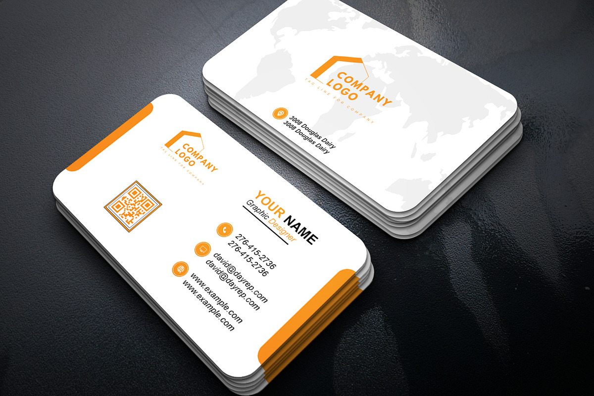 Customizable PSD Business Cards
