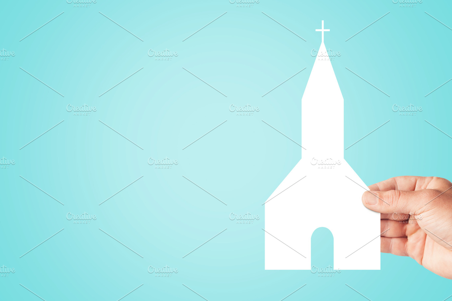 A Church Cutout, an Architecture Photo by Lightstock