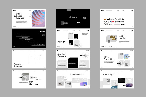 Mintech - Digital Business Slides preview 4